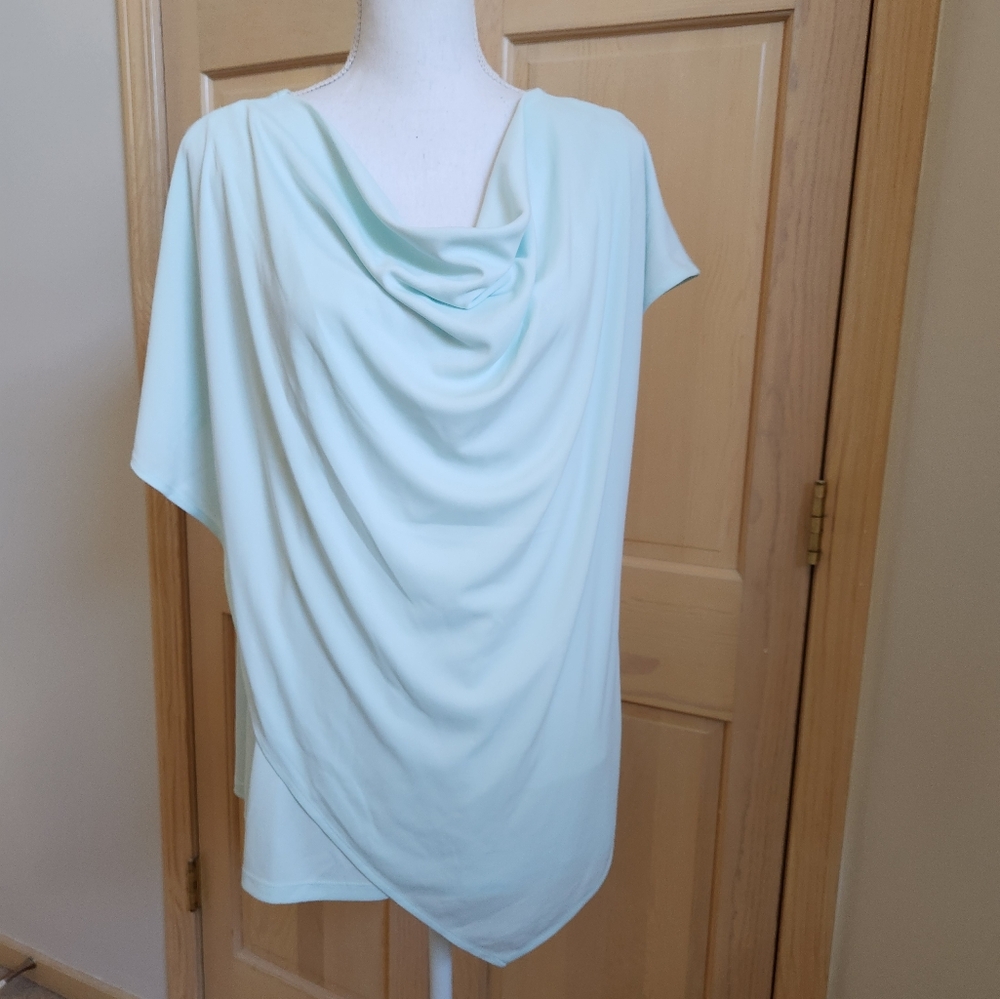 ALFANI ELEMENTS LAYERED BLOUSE